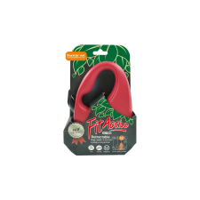 Panzi Pet FitActive Automata póráz szalagos piros 5m (L) nyakörv, póráz, hám kutyáknak
