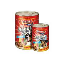 Panzi | Regular | Felnőtt kutyáknak | Konzerv | Marha - 415 g kutyaeledel