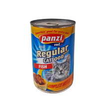 Panzi | Regular | Felnőtt macskáknak | Konzerv | Hal - 415 g macskaeledel