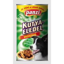 Panzi Regular konzerv - vadhús - kutyáknak (1240g) kutyaeledel
