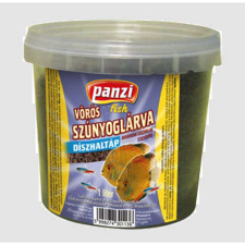 Panzi Vörös szúnyoglárva - táplálék díszhalak részére (vödrös) 110g haleledel