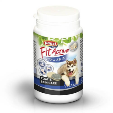  PanziPet FitActive vitamin 60db FIT-a-SKIN - Szőr- és bőrregeneráló formula biotinnal és spirulina algával vitamin, táplálékkiegészítő kutyáknak