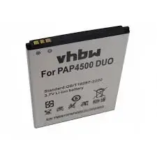  PAP4500 DUO Akkumulátor 1750 mAh mobiltelefon akkumulátor