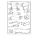 Paperfuel Szilikonbélyegző A5, Banners / Paperfuel Clear Stamp (1 csomag)