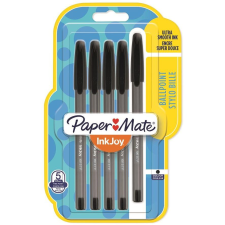Papermate PAPER MATE Kugelschreiber InkJoy 100 Kappe 5er sw  M 1.0mm Blister (1956729) toll