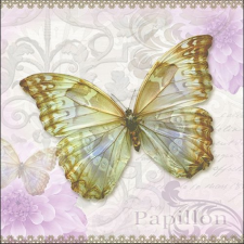  Papillon papírszalvéta 33x33cm, 20db-os konyhai eszköz