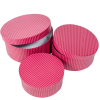  Papír doboz kerek big dip D20-17,5-15cm 3db-os