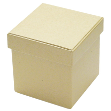 Papír doboz szett kocka 2 darabos dekorálható tárgy