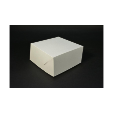 Papír süteményes tortás doboz egyben fedeles 22x22x9 cm sütés és főzés