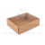  Papírdoboz átlátszó tetővel 12 x 15 cm - 10 db