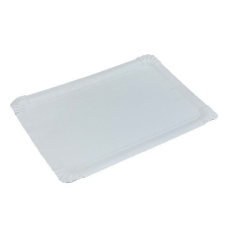 Papírtálca fehér 24x34cm 125db/csomag party kellék
