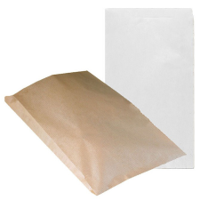  Papírzacskó, barna, éltalpas, 230 + 60 x 450 mm 1000 db/gyűjtő papírárú, csomagoló és tárolóeszköz