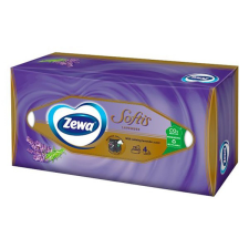  Papírzsebkendő ZEWA Softis 4 rétegű 80 db-os dobozos Levendula higiéniai papíráru