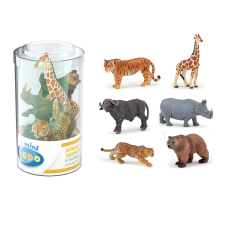 Papo figura készlet 6 mini vadállatból játékfigura