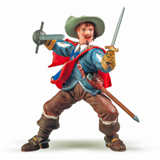 PAPO FIGURA MUSKÉTÁS ATHOS játékfigura