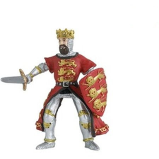  Papo piros Richárd király figura (79472) játékfigura