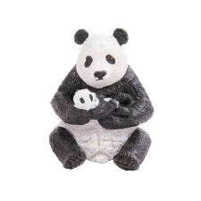 Papo Ülő panda és bocsa 50196 játékfigura