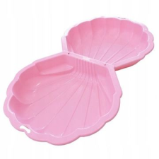 Paradiso Kagyló alakú homokozó, maxi méret - rózsaszín, 2 részes (T02243) (T02243) homokozó