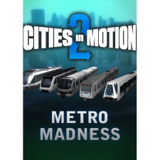 Paradox Interactive Cities in Motion 2: Metro Madness (PC - Steam elektronikus játék licensz) videójáték