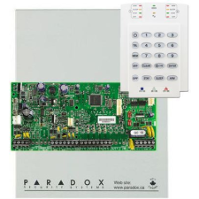 Paradox SP5500+ központ panel + K10V kezelő + fémdoboz biztonságtechnikai eszköz