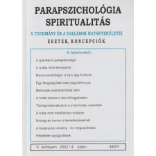  Parapszicológia Spiritualitás 2002 4.szám antikvárium - használt könyv