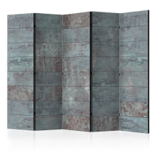  Paraván - Turquoise Concrete II [Room Dividers] 225x172 grafika, keretezett kép