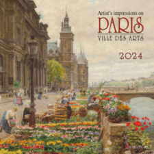  Paris - Ville des Arts 2024 naptár, kalendárium