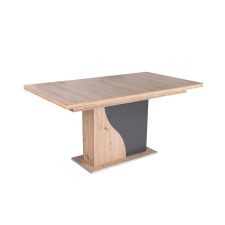 Parkbútor ALIZ bővíthető étkezőasztal artisan tölgy - matt szürke bútor