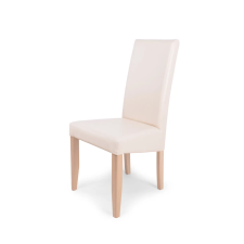 Parkbútor Berta magastámlás szék sonoma -beige bőrrel bútor