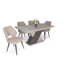 Parkbútor Diana étkezőasztal Aspen székkel - étkezőgarnitúra bútor