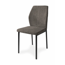 Parkbútor Lia modern, sötétbarna, kárpitozott étkezőszék bútor