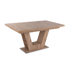 Parkbútor PRÁGA bővíthető modern artisan tölgy étkezőasztal bútor