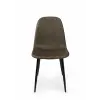 Parkbútor TED szék barna szövet kárpittal