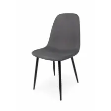 Parkbútor TED szék sötétszürke szövet kárpittal bútor