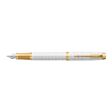 Parker ROYAL IM PREMIUM TÖLTŐTOLL GYÖNGYHÁZFEHÉR CIZELLÁLT, ARANY KLIPSZ 2143649 toll