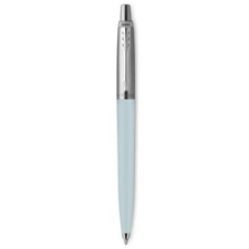 Parker Royal Jotter 0,7 mm nyomógombos mentazöld golyóstoll ezüst színű klippel Kék toll
