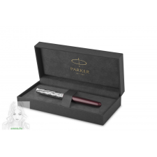  Parker Royal Sonnet Premium 18k Töltőtoll Metál Piros, Ezüst Klipsz toll