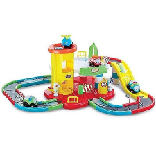 Parkolóház autópályával készlet - 34 cm (55107) autópálya és játékautó