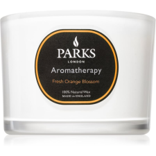 Parks London Aromatherapy Fresh Orange Blossom illatgyertya 80 g gyertya
