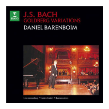 PARLOPHONE Daniel Barenboim - Goldberg Variations (Cd) egyéb zene