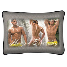 Párna 37cm, Happy Birthday New P023 lakástextília