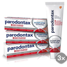 Parodontax Complete Protection fehérítő fogkrém 3 × 75 ml fogkrém