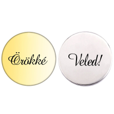Páros Örökké Veled kitűző ajándéktárgy