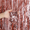  Parti fólia függöny dekoráció – Rose gold színű