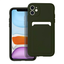 Partnertele Forcell kártya tok iPhone 11 zöld tok és táska