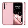 Partnertele METALLIC tok SAMSUNG S24 PLUS rózsaszínű