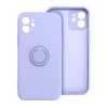 Partnertele SILICONE RING Case IPHONE 15 PRO MAX lila tok