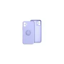 Partnertele SILICONE RING Case IPHONE 15 PRO MAX lila tok tok és táska