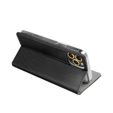 Partnertele Smart Case Book TECNO Spark 10 fekete tok tok és táska