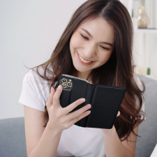 Partnertele Smart Case könyvtok SAMSUNG A15 fekete tok és táska